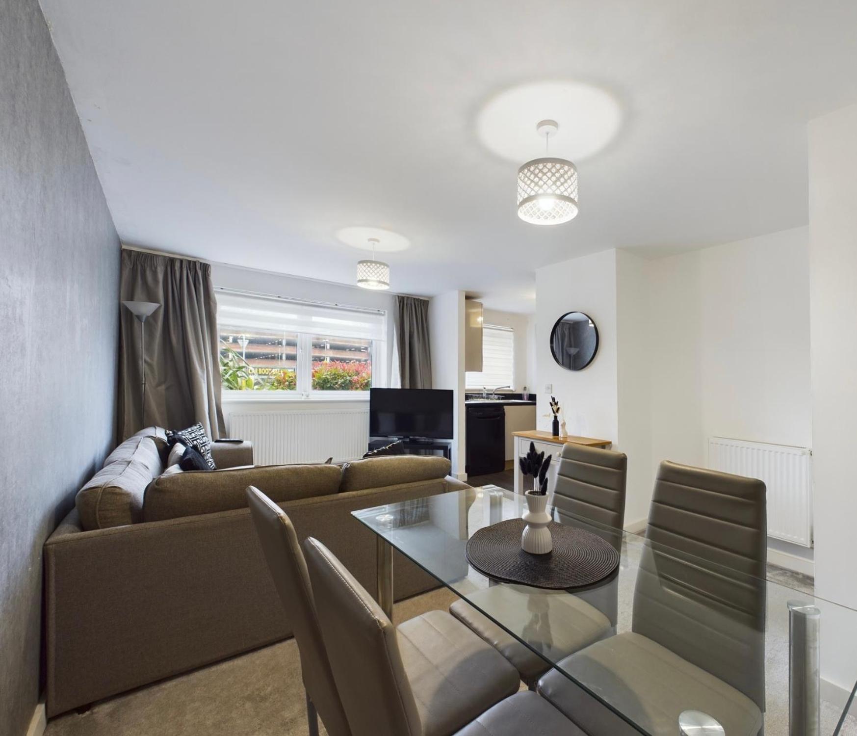 Modern 2 Bed City Apartment With Private Parking Swansea Dış mekan fotoğraf
